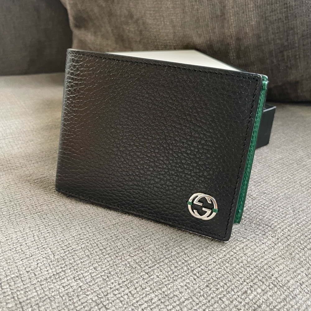 Gucci Men’s Black Leather Wallet Limited Edition